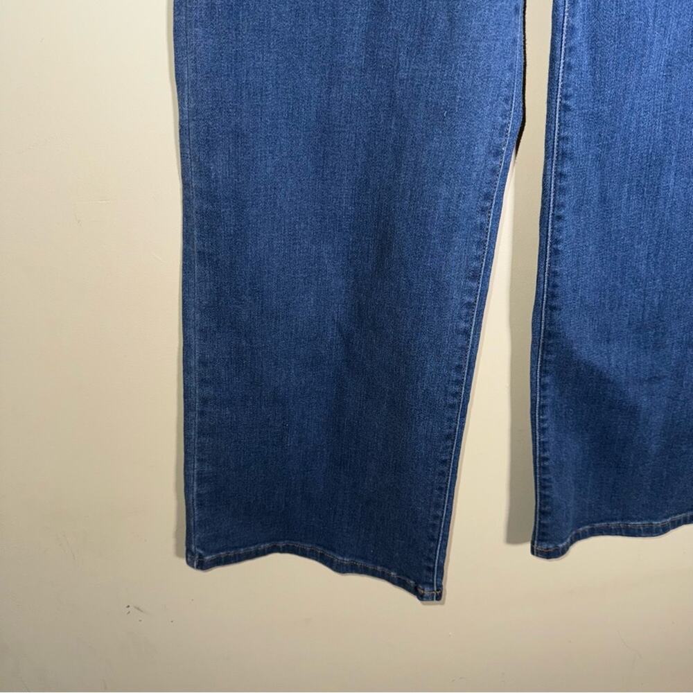 JUDY BLUE classic wide leg denim jeans in true blue 31 - Picture 5 of 5